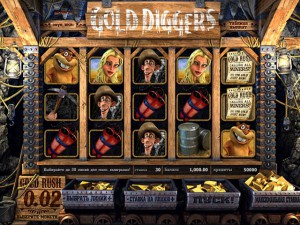 игровой автомат gold diggers